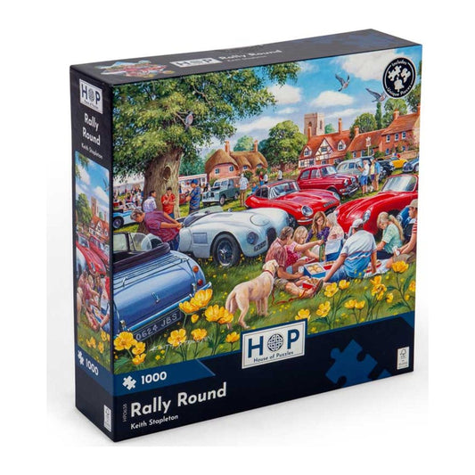 Rally Round 1000 piece jigsaw puzzle by House of Puzzles