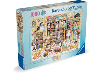 Crazy Cats Mrs Hardwicks Haberdashery - 1000 piece - Ravensburger