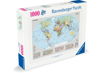 Political World Map - 1000 piece - Ravensburger