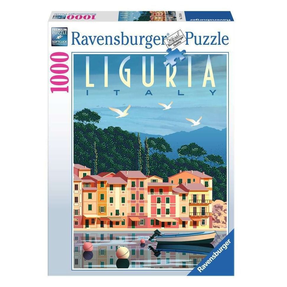 Postcard From Liguria Italy - 1000 piece - Ravensburger