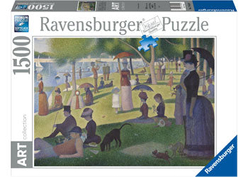 Seurat A Sunday Afternoon 1886 - 1500 Piece - Ravensburger