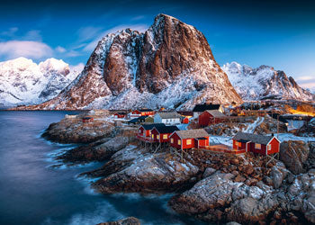 Village on Lofoten Islands - 1000 piece - Ravensburger