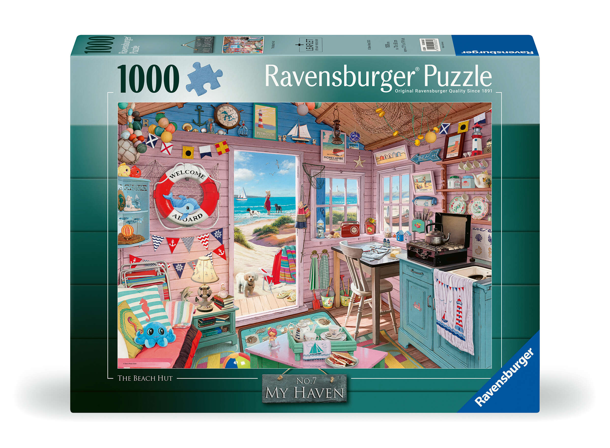 The Beach Hut My Haven No. 7 - 1000 piece - Ravensburger