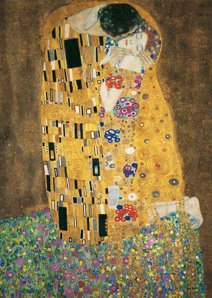 Gustav Klimt The Kiss 1908 - 1000 piece - Ravensburger