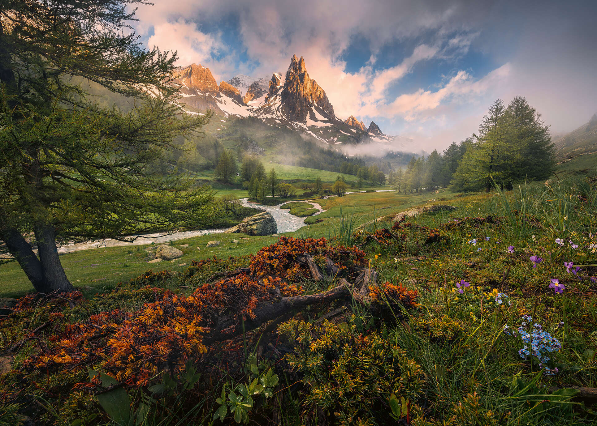 Claree Valley French Alps - 1000 piece - Ravensburger