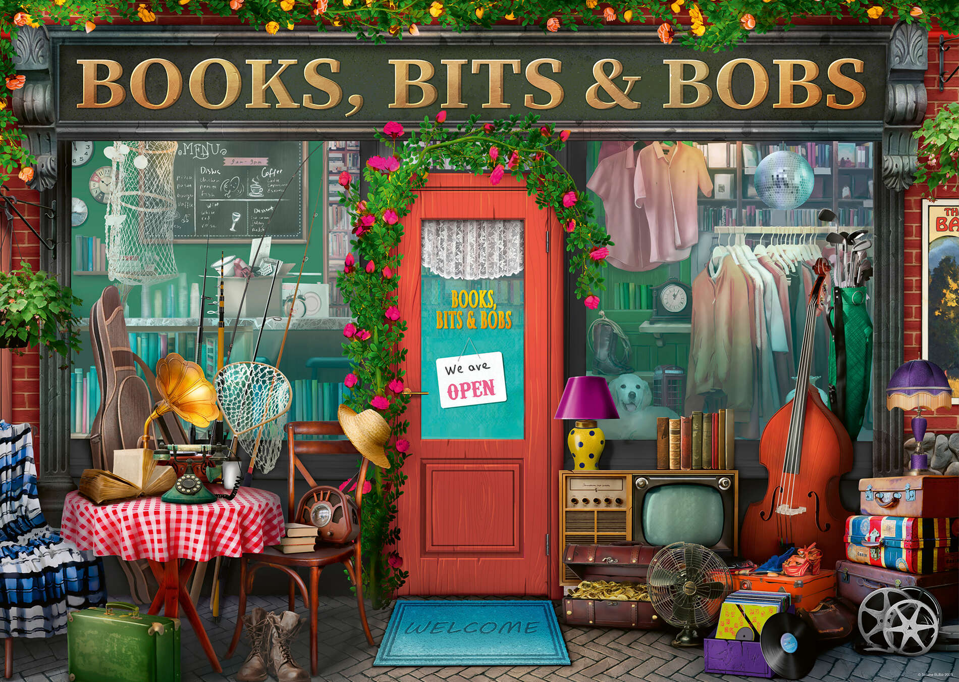 Books Bits and Bobs - 1000 piece - Ravensburger