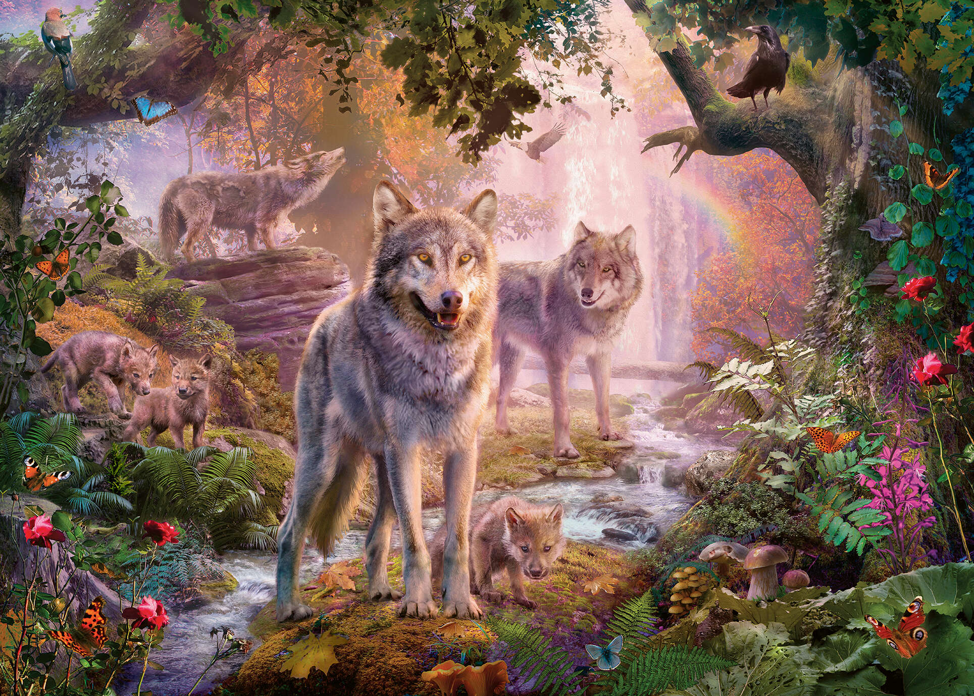 Summer Wolves - 1000 piece - Ravensburger