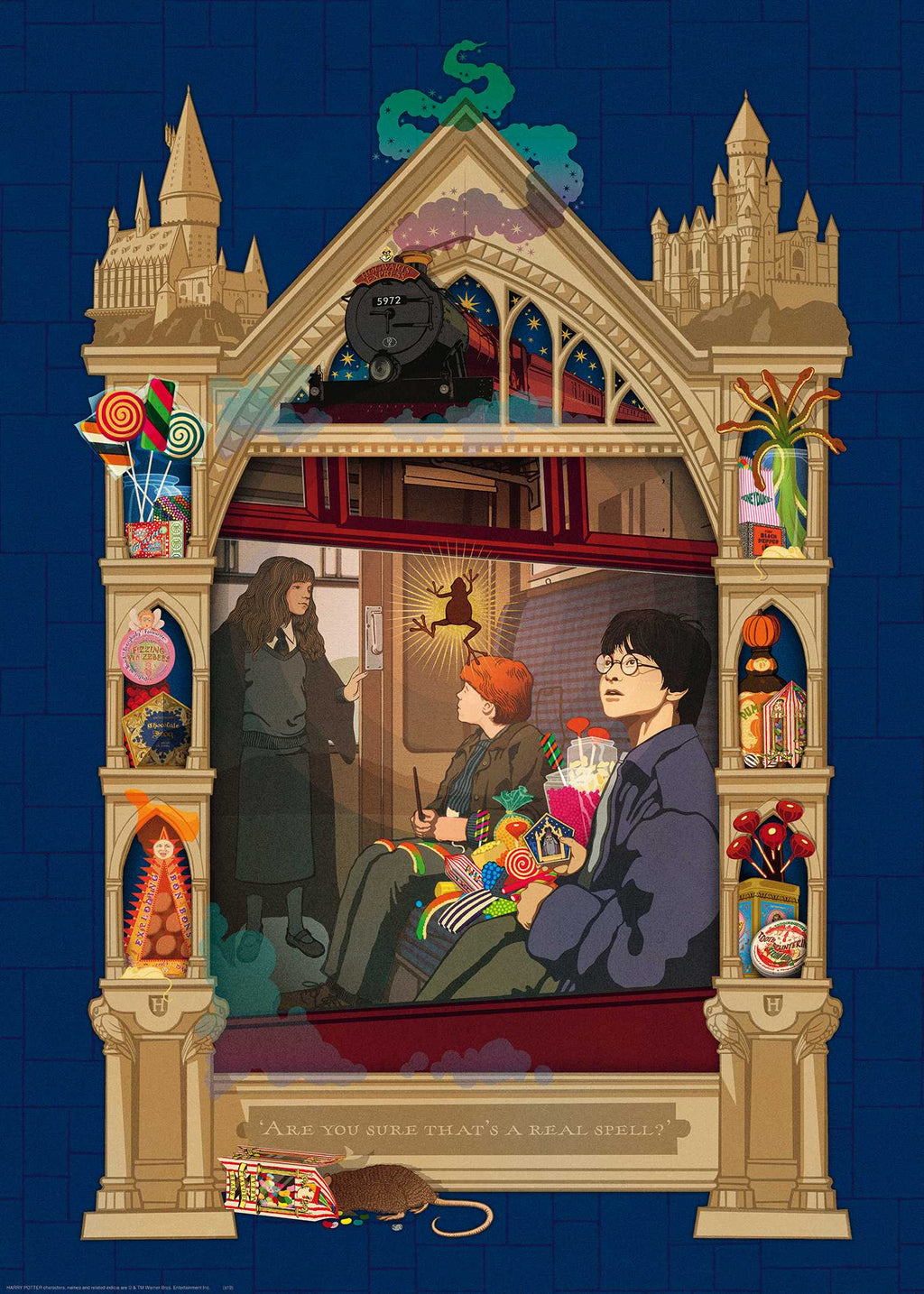 Harry Potter The Way To Hogwarts - 1000 piece - Ravensburger