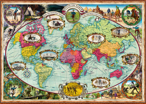 Around The World By Bike - 1000 piece - Ravensburger