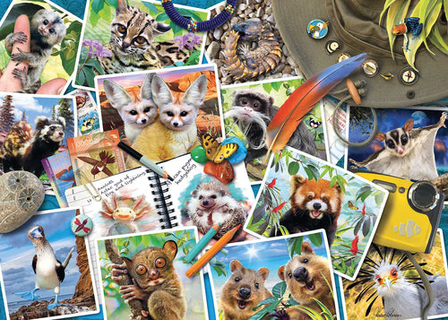 A Traveler's Animal Journal - 1000 piece - Ravensburger