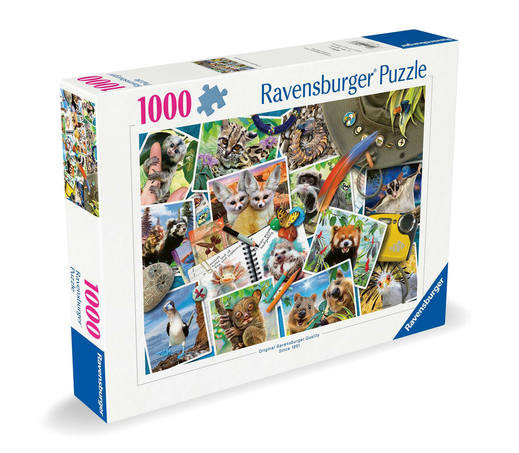 A Traveler's Animal Journal - 1000 piece - Ravensburger
