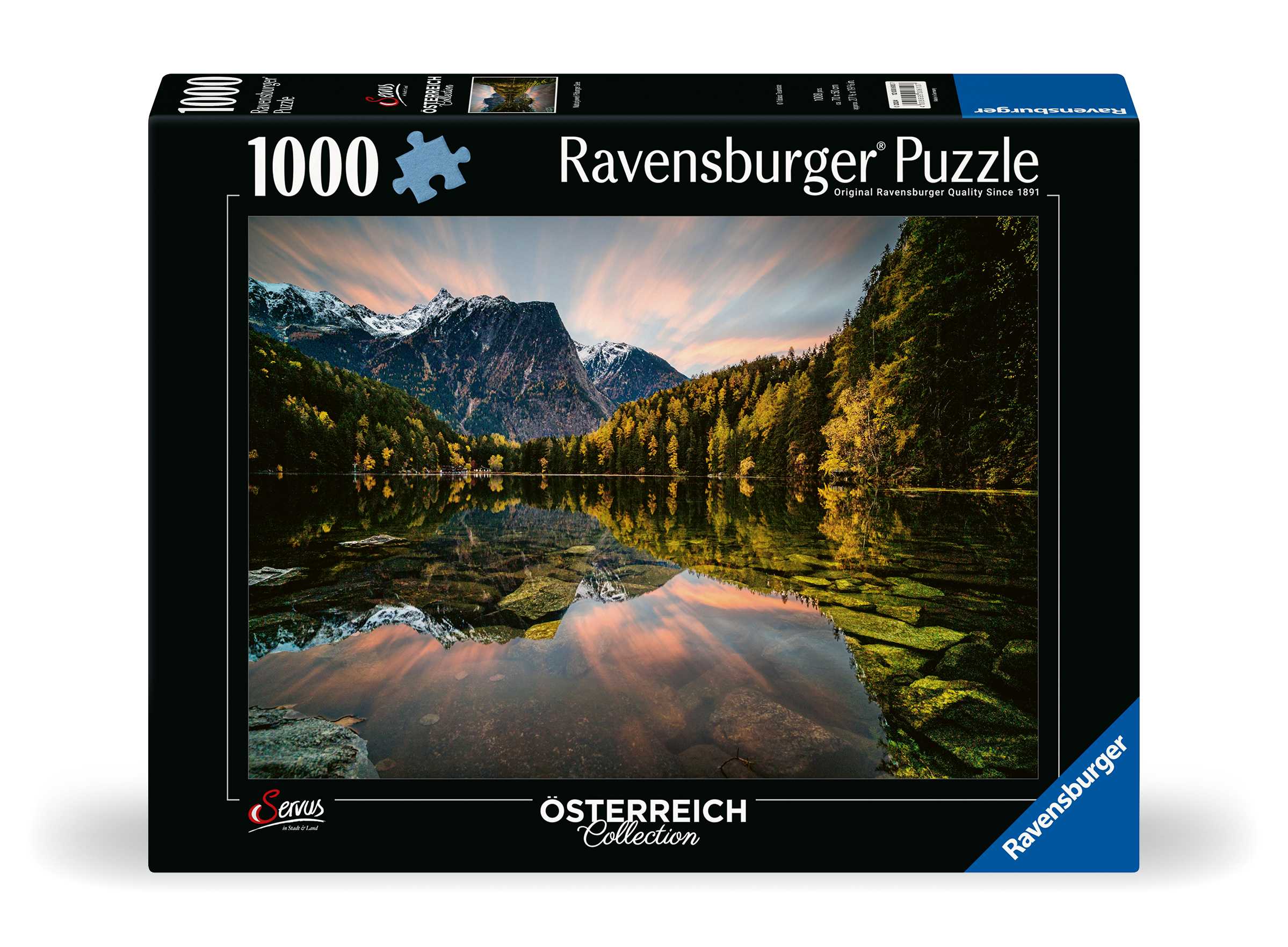 Natural Jewel Lake Piburg - 1000 piece - Ravensburger