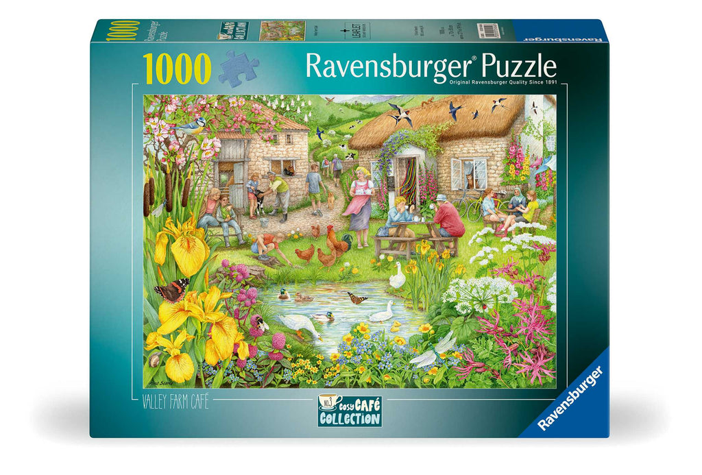 Cosy Cafe No 3 Farm Cafe - 1000 piece - Ravensburger