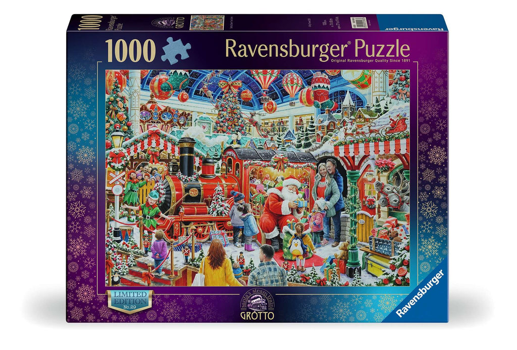 Santa's Steam Train Grotto - 1000 piece - Ravensburger