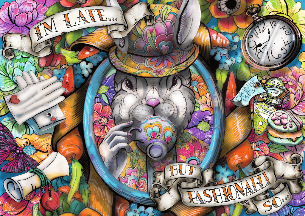 Fashionably Late - 1000 piece - Ravensburger