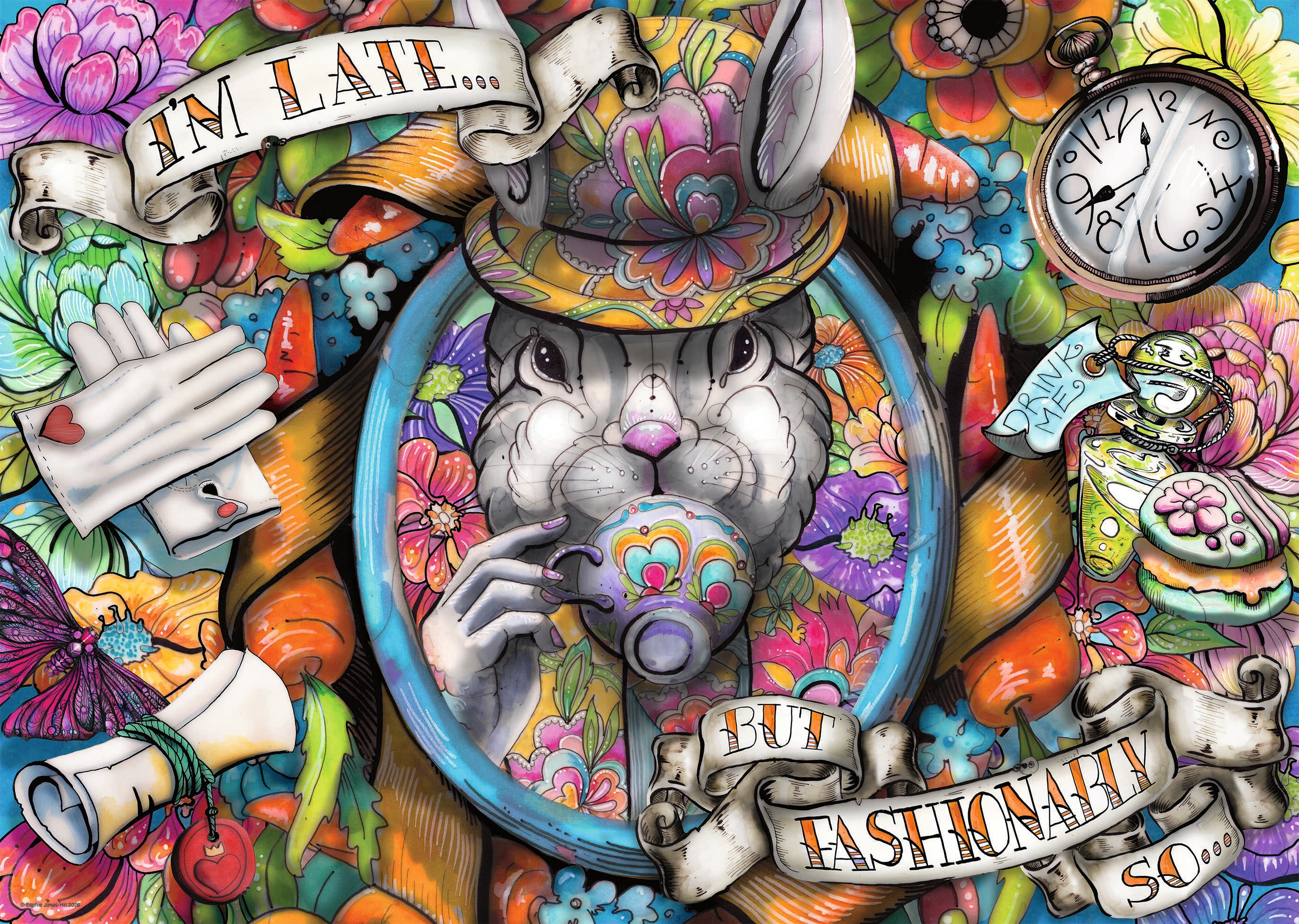 Fashionably Late - 1000 piece - Ravensburger