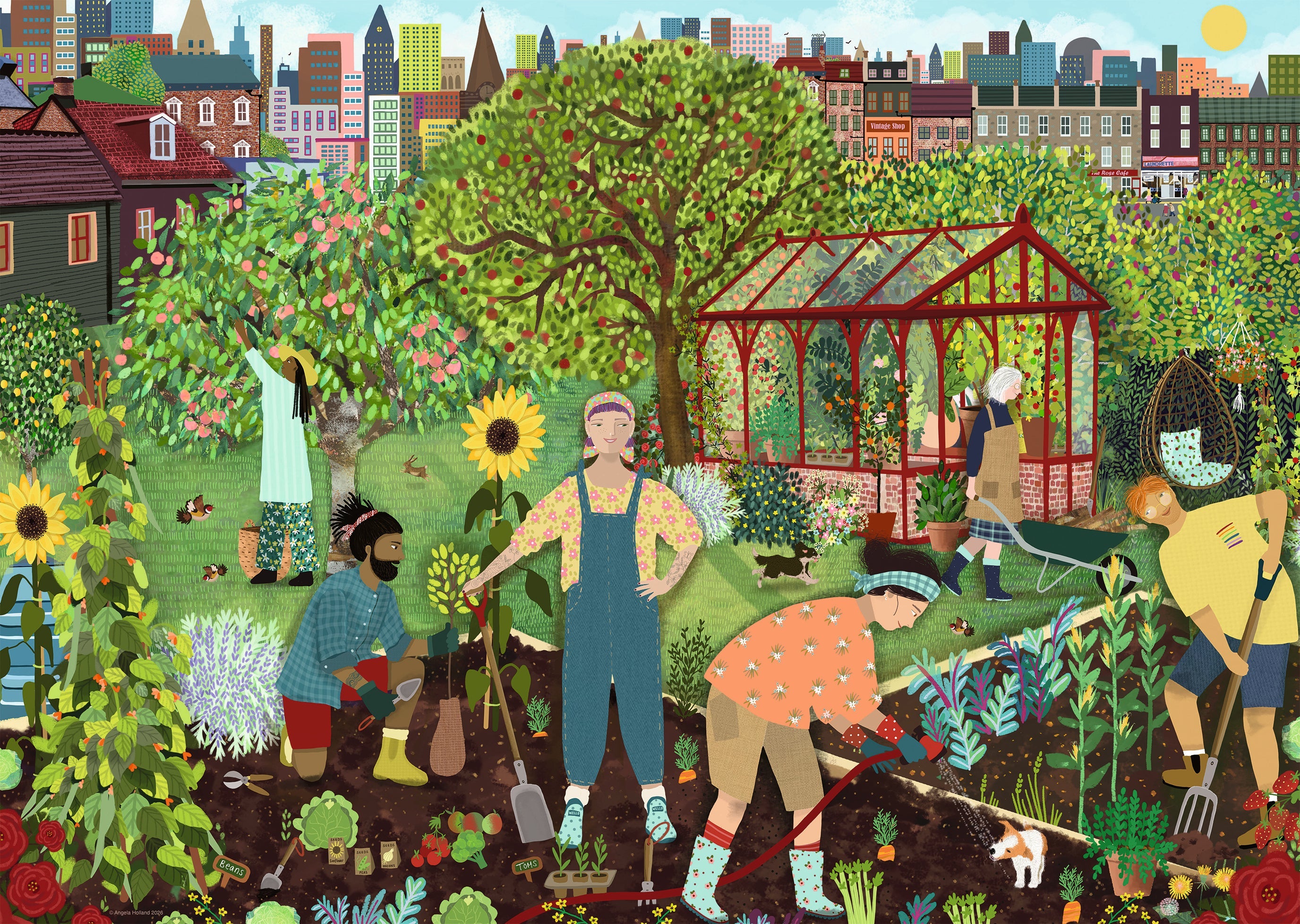 The Allotment - 1000 piece - Ravensburger