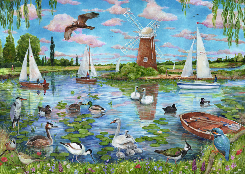 Life Along the Broads - 1000 piece - Ravensburger
