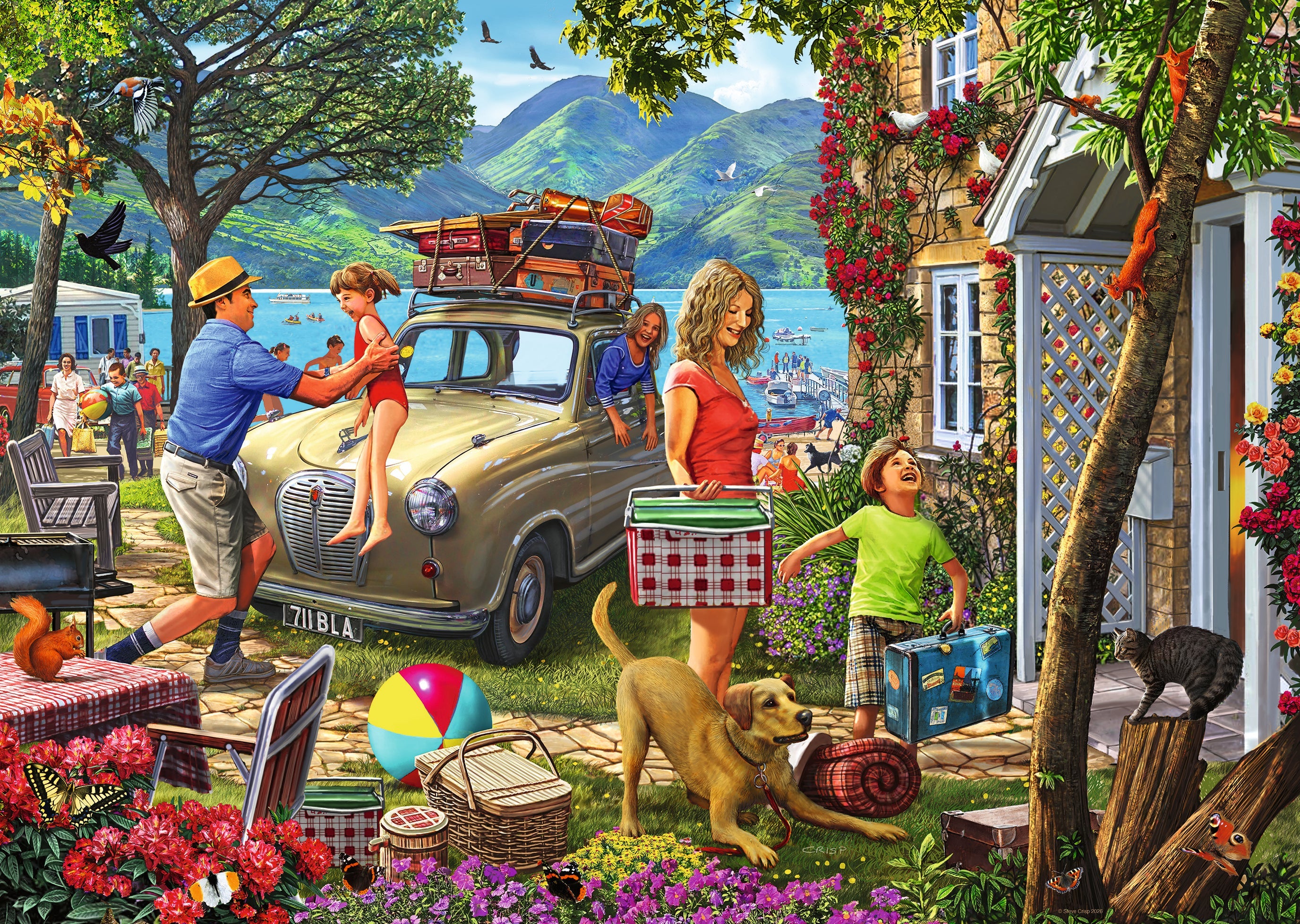 Holiday Cottage - 1000 piece - Ravensburger