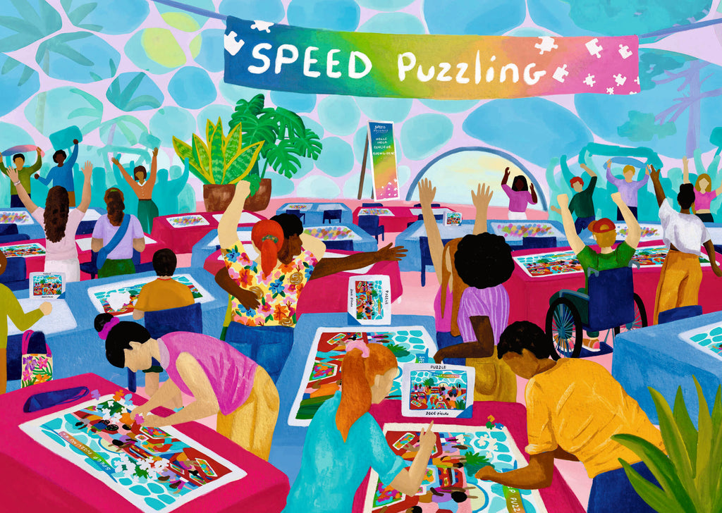 Speed Puzzling - 1000 piece - Ravensburger