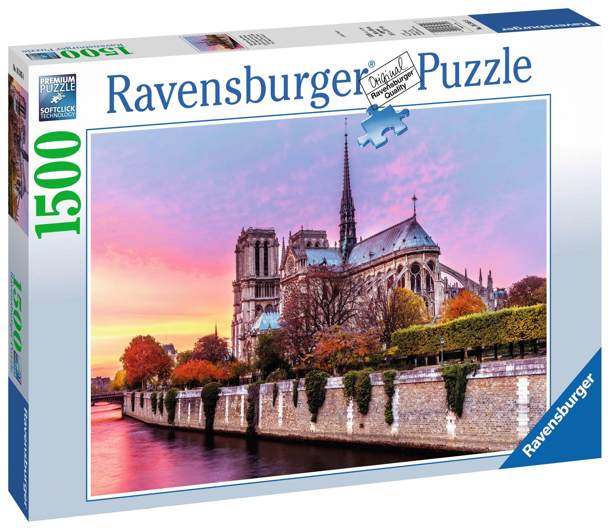 Picturesque Notre Dame - 1500 piece - Ravensburger