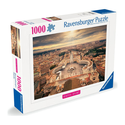 Rome 1000 piece jigsaw puzzle by Ravensburger, alternate view