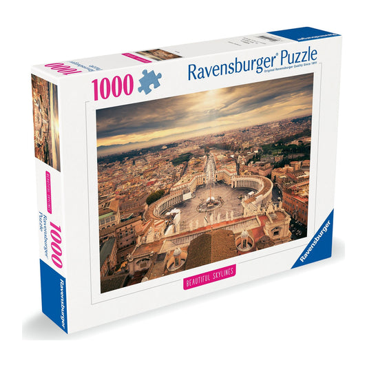 Rome 1000 piece jigsaw puzzle by Ravensburger, alternate view
