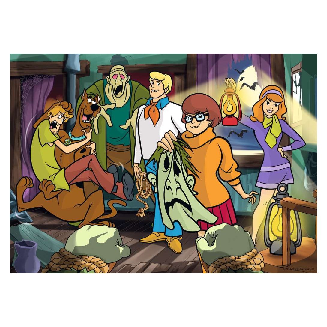 Scooby-Doo: Unmasking 1000 piece jigsaw puzzle by Ravensburger, alternate view