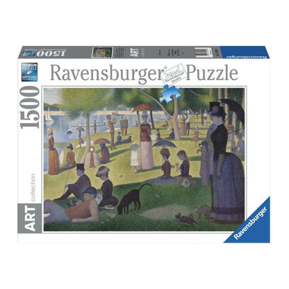 Georges Seurat: A Sunday Afternoon on La Grande Jatte 1500 piece jigsaw puzzle by Ravensburger
