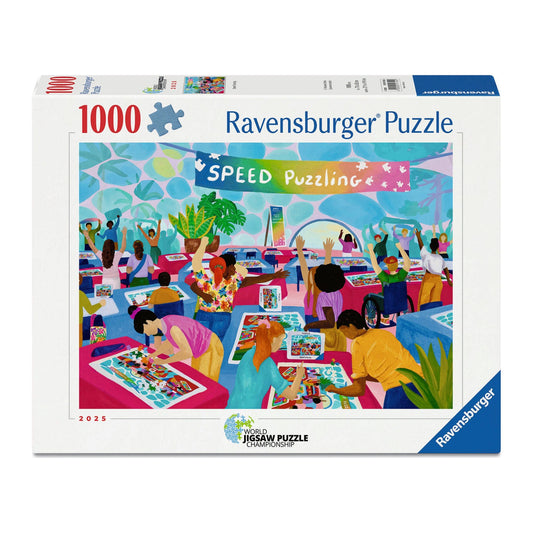 Speed Puzzling 1000 piece jigsaw puzzle by Ravensburger