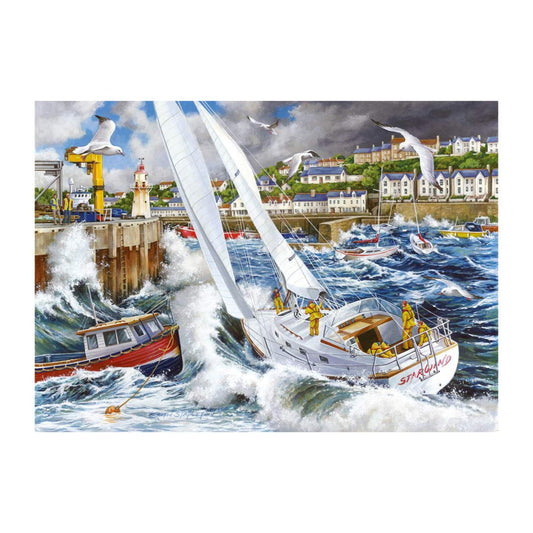 Storm Chased 500 piece jigsaw puzzle by House of Puzzles, alternate view