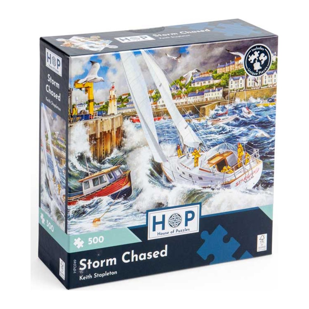 Storm Chased 500 piece jigsaw puzzle by House of Puzzles