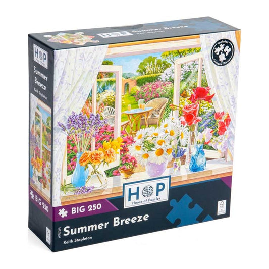 Summer Breeze 250 large piece jigsaw puzzle by House of Puzzles