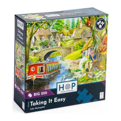 Taking It Easy 250 large piece jigsaw puzzle by House of Puzzles