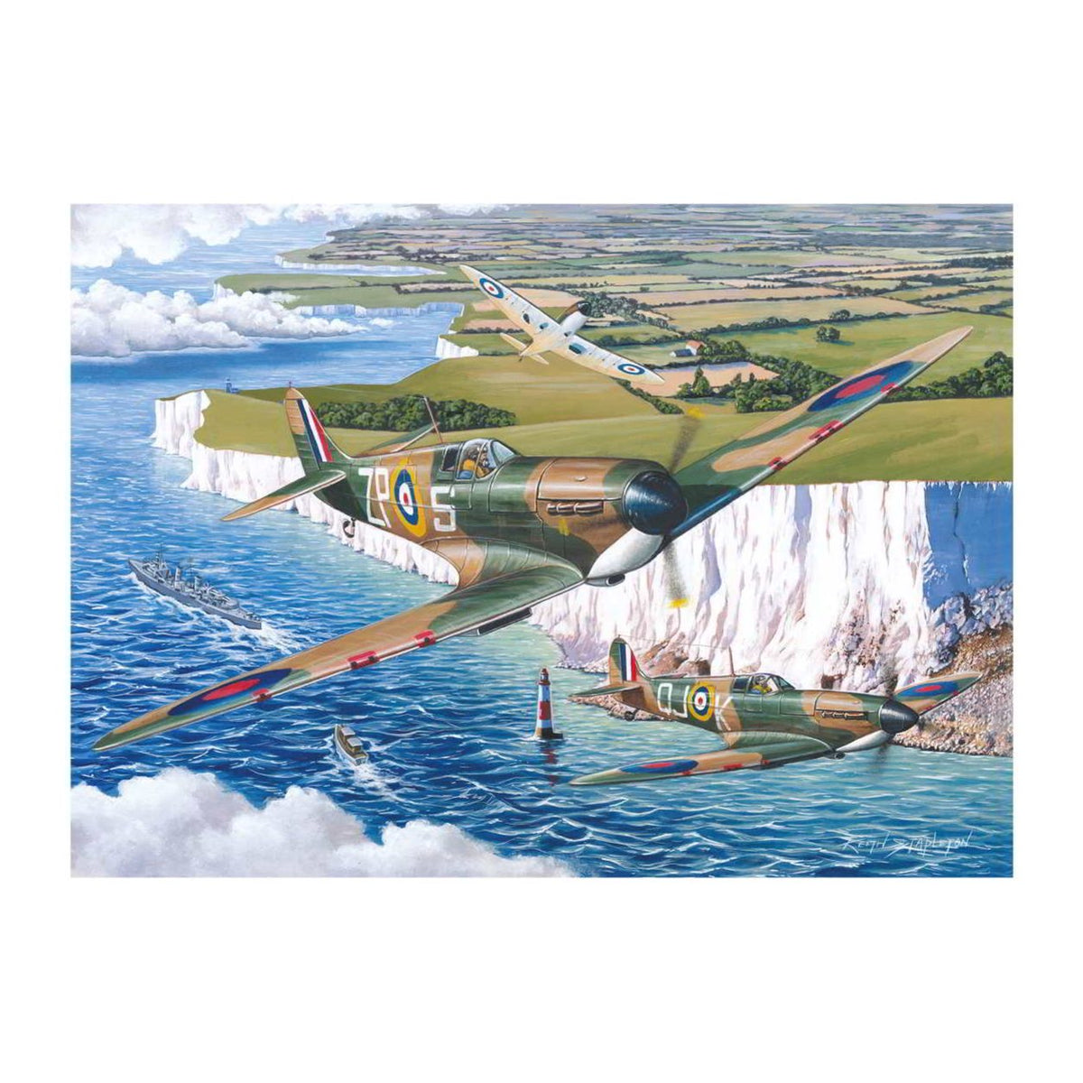 The Final Few 500 piece jigsaw puzzle by House of Puzzles, alternate view