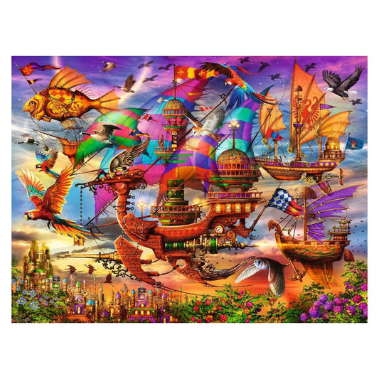 The Flight 1500 piece jigsaw puzzle by Ravensburger, alternate view