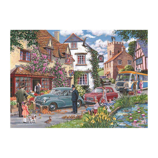 Traffic Jam 1000 piece jigsaw puzzle by House of Puzzles, alternate view
