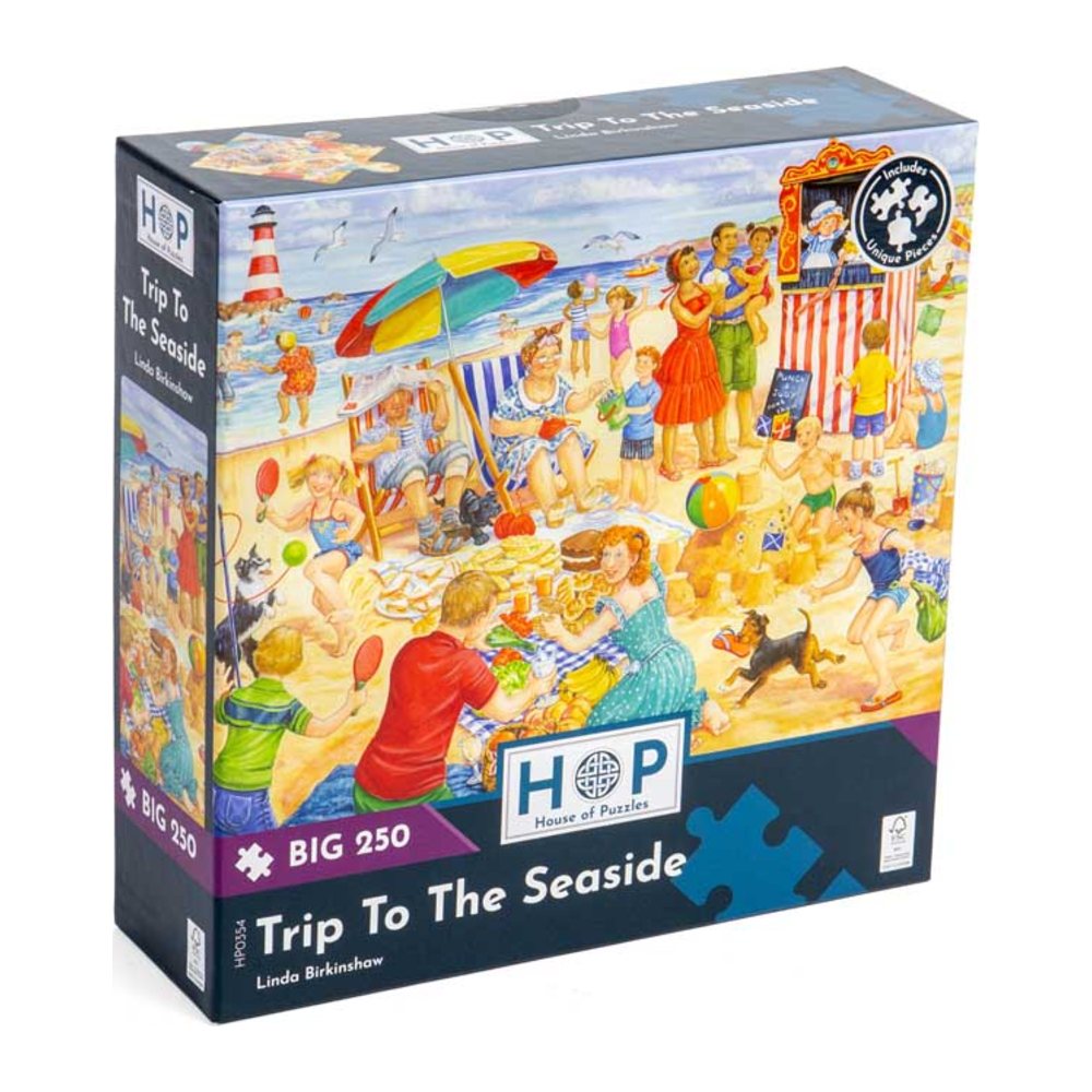 Trip to the Seaside 250 large piece jigsaw puzzle by House of Puzzles