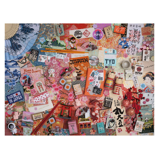 Trip to Tokyo 1500 piece jigsaw puzzle by Ravensburger, alternate view