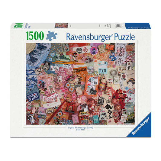 Trip to Tokyo 1500 piece jigsaw puzzle by Ravensburger