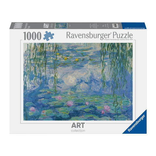 Claude Monet: Water Lilies 1000 piece jigsaw puzzle by Ravensburger
