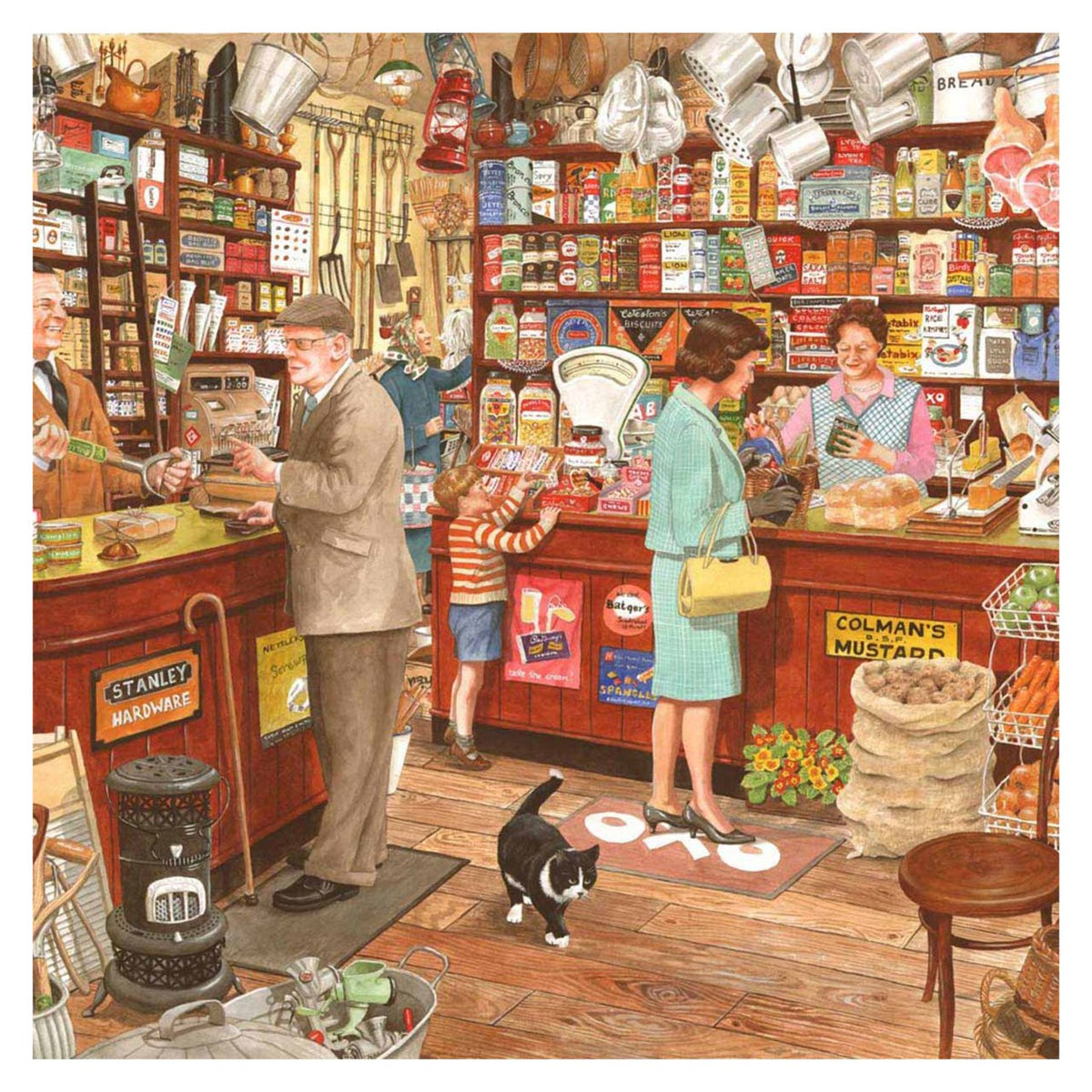 Whatever You Want 1000 piece jigsaw puzzle by House of Puzzles, alternate view