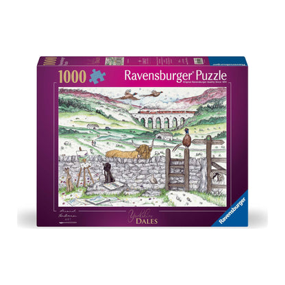 Yorkshire Dales 1000 piece jigsaw puzzle by Ravensburger